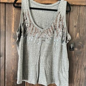 Express Sequin Tank